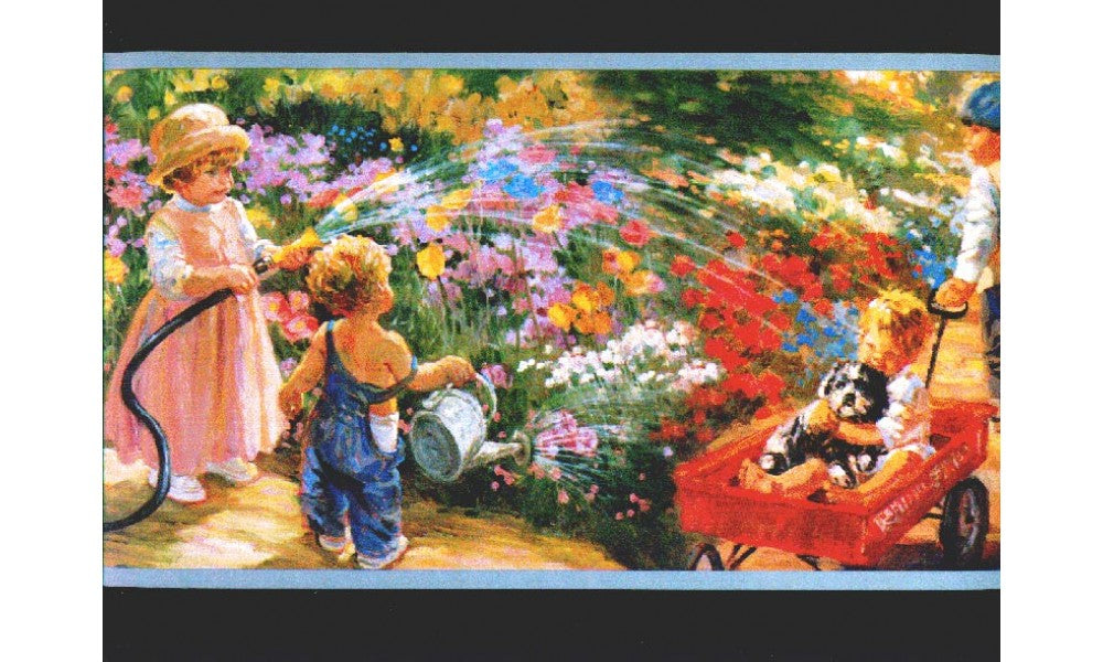 Kids b4035pr Wallpaper Border