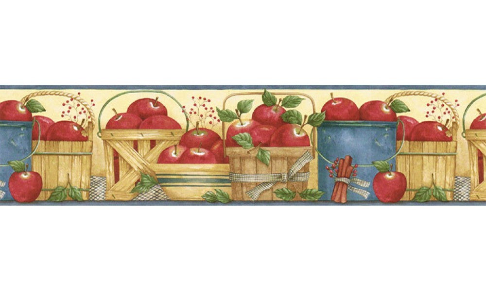 Apple Fruits ACS59008B Wallpaper Border
