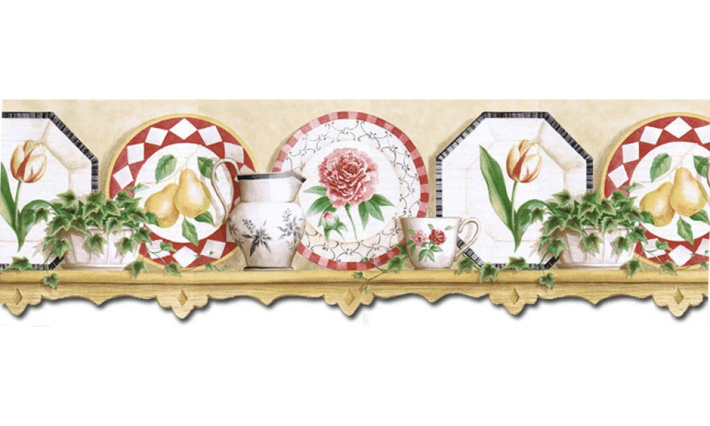 Kitchen B3603COV Wallpaper Border