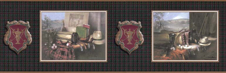 Golf Game B2224PG Wallpaper Border