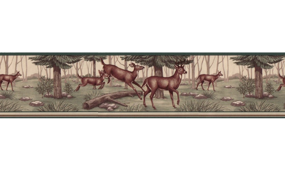 Deers B5134WE Wallpaper Border