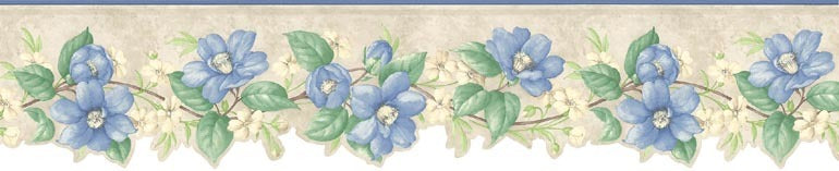Floral KT74953DC Wallpaper Border