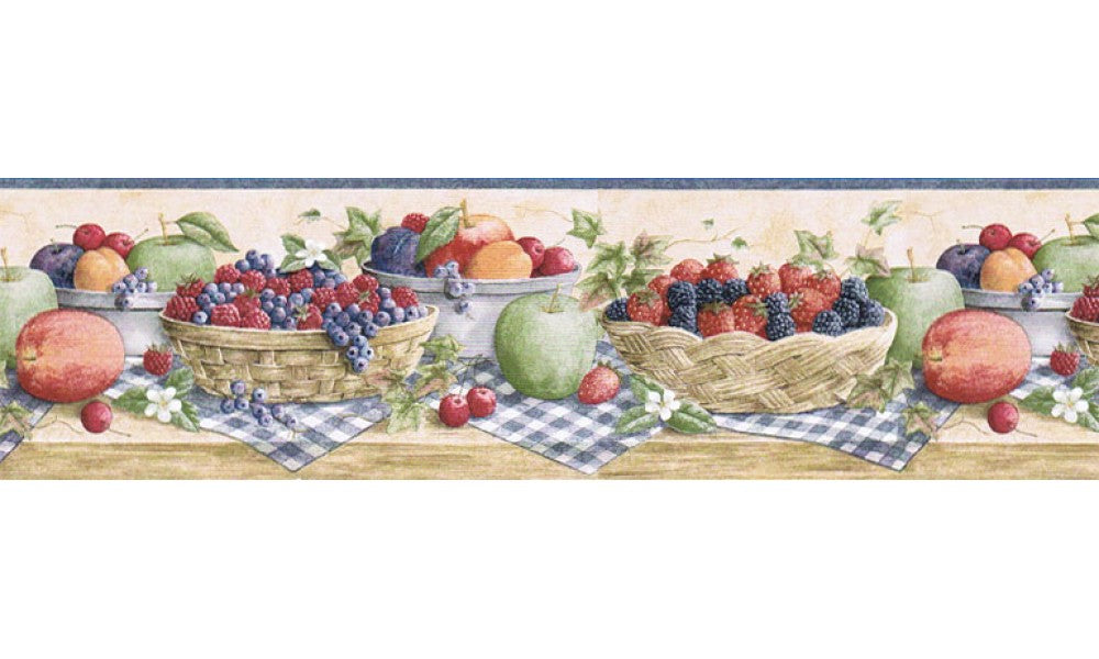 Fruits CJ80023B Wallpaper Border