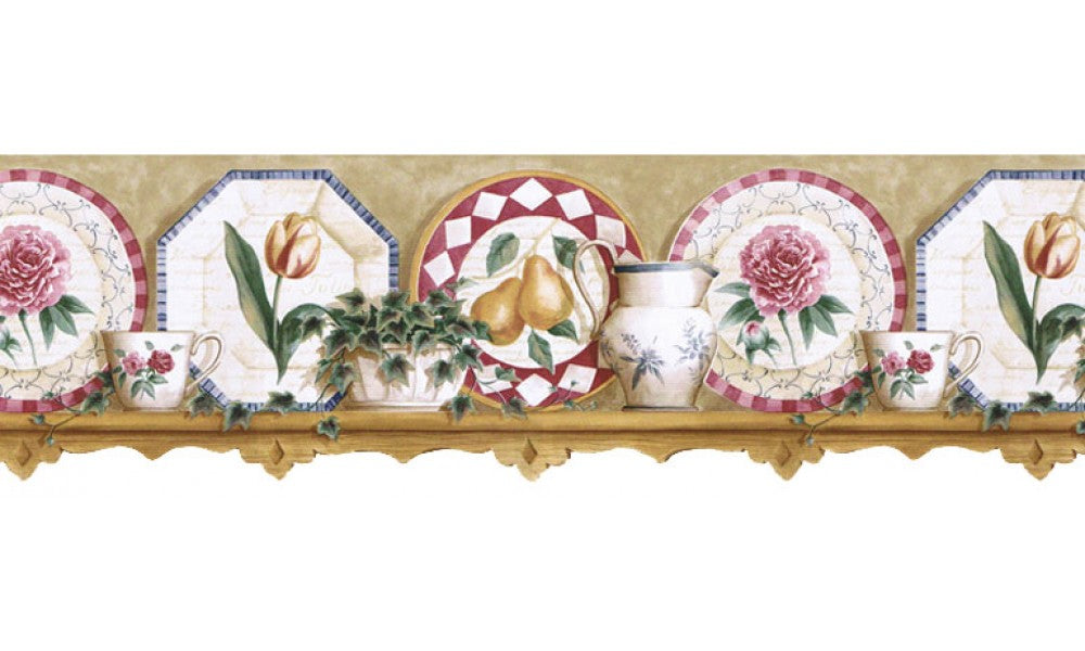 Kitchen B3601COV Wallpaper Border