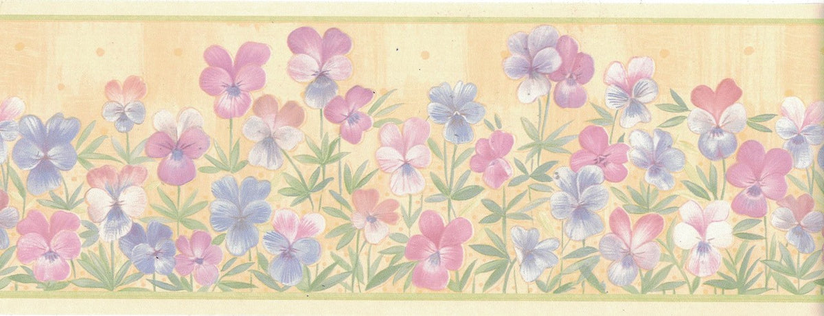 Flower B4953 Wallpaper Border
