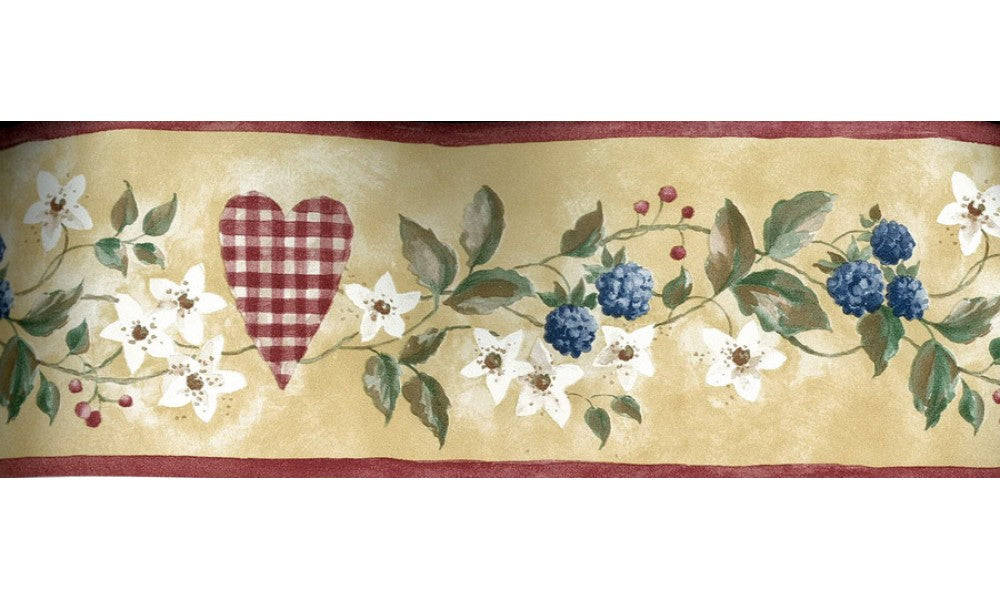 Floral KC063223 KC63223 Wallpaper Border