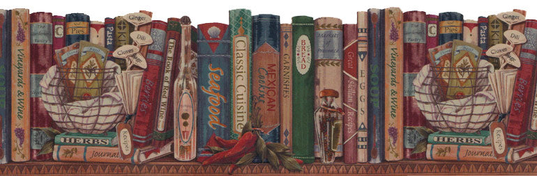 Wallpaper Borders For Library