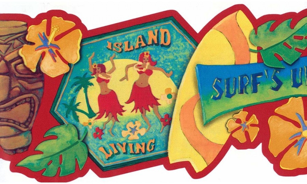 Island Living GU92173 Wallpaper Border