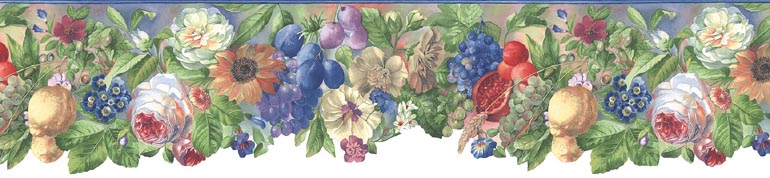 Roses Grape KT74977DC Wallpaper Border