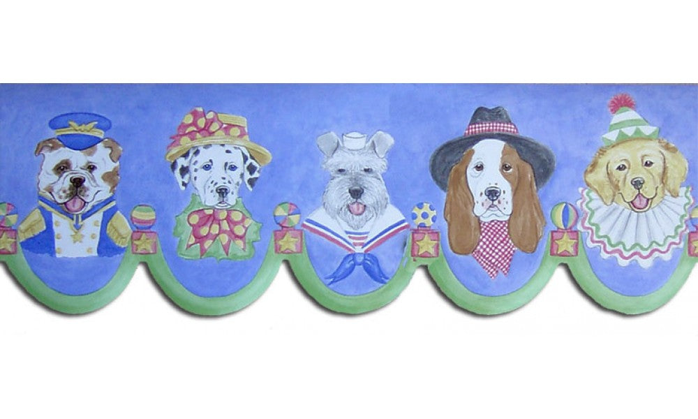 Dogs LA73566B Wallpaper Border