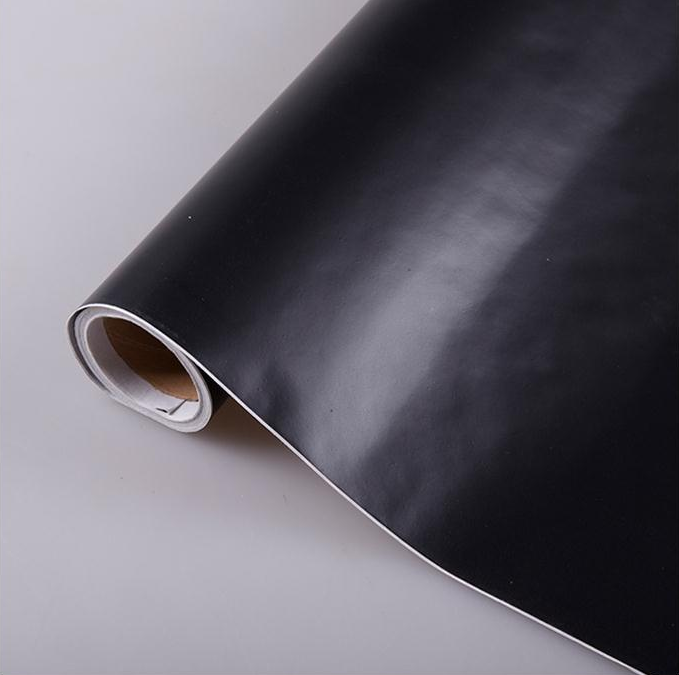 Solid Black Self-Adhesive Contact Paper 33 FT