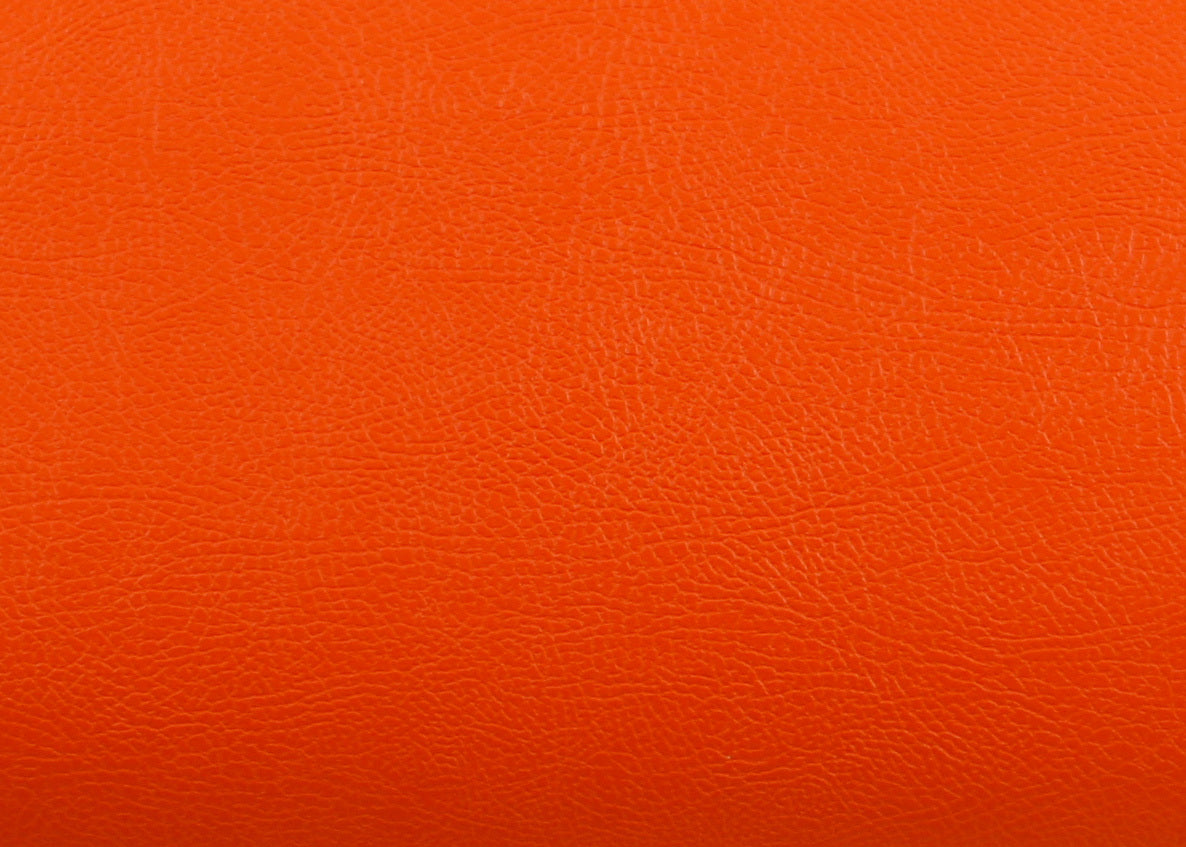 Orange Leather Contact Paper