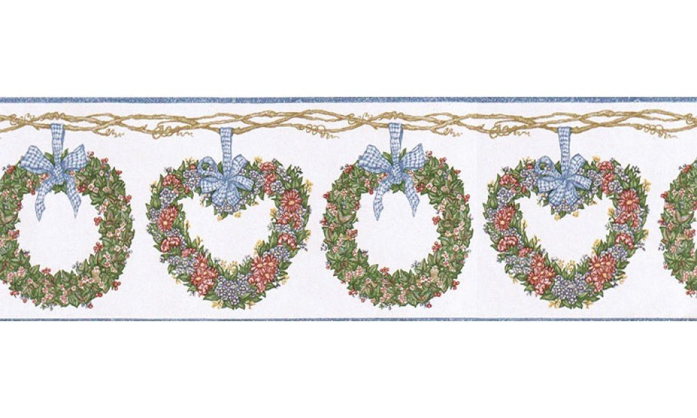 Floral CJ80012B Wallpaper Border