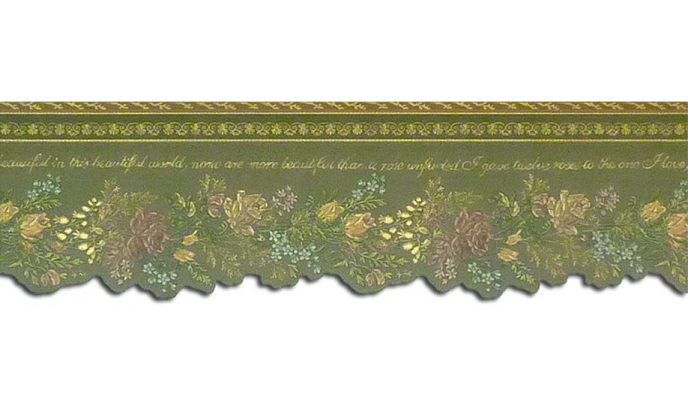 Floral DC86966B Wallpaper Border