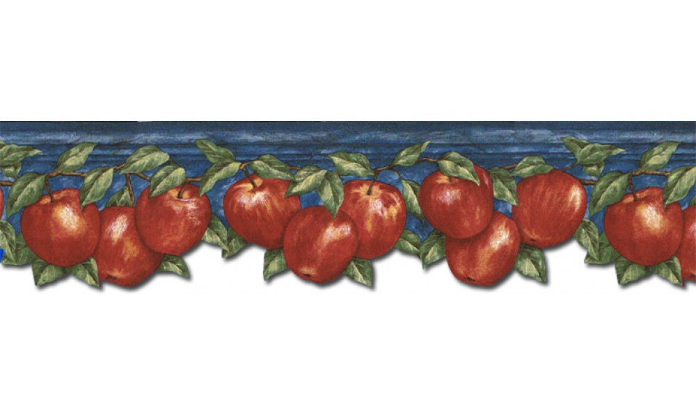 Apple Fruits GS96025DB Wallpaper Border