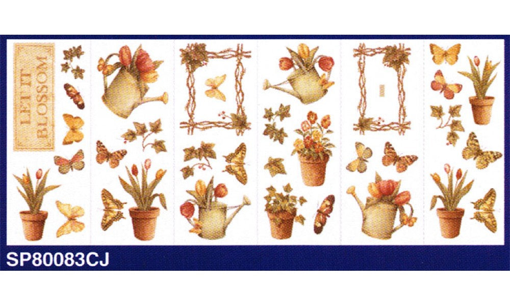Let It Blossom SP80083CJ Wallpaper Border