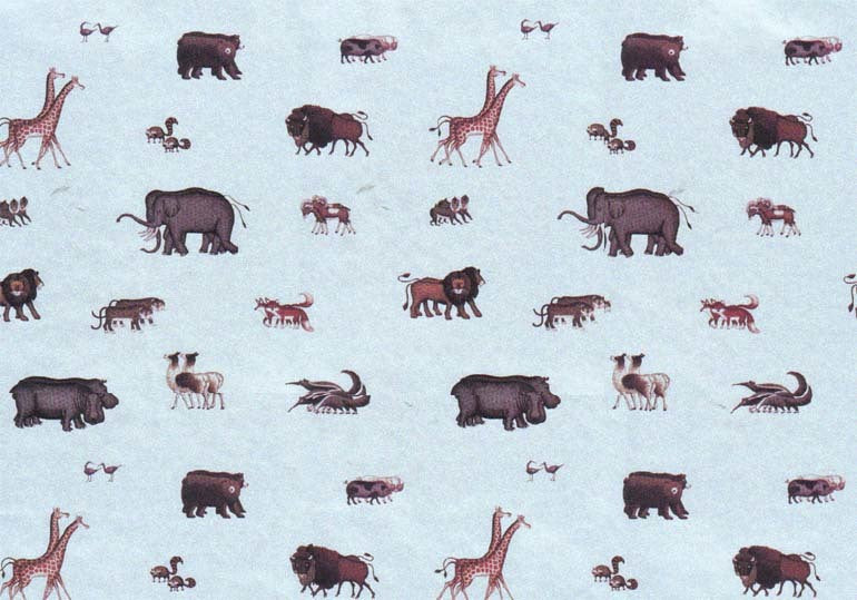 Noah Ark Animal 7254hv Wallpaper