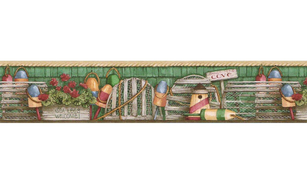 Country PB58051B Wallpaper Border