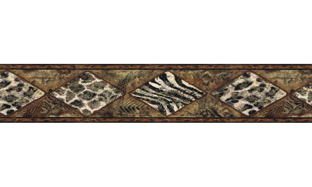 Animal Print B30017B Wallpaper Border