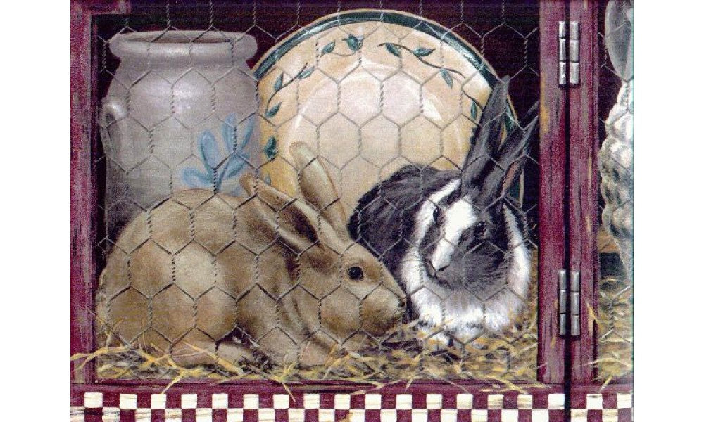 Rabbits b1102hc Wallpaper Border