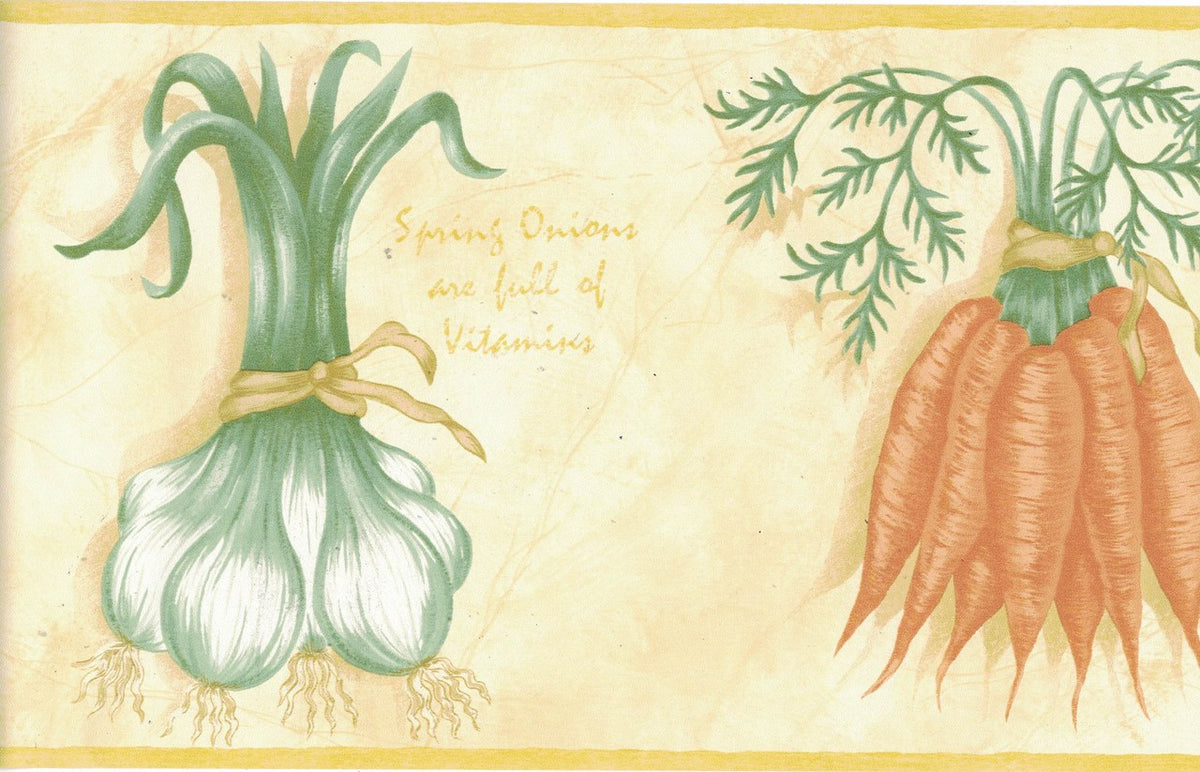 Vegetables B6115 Wallpaper Border