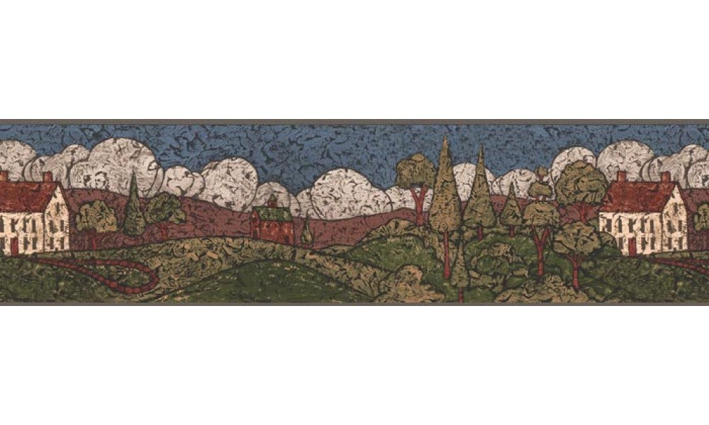 Country AP75671 Wallpaper Border