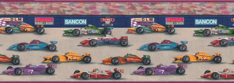 Car Cars CK10123B Wallpaper Border