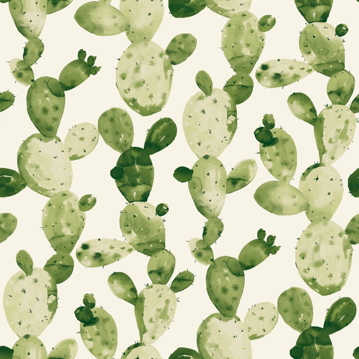 Ghosted Cactus Desert Sage CA483 Self-Adhesive Wallpaper