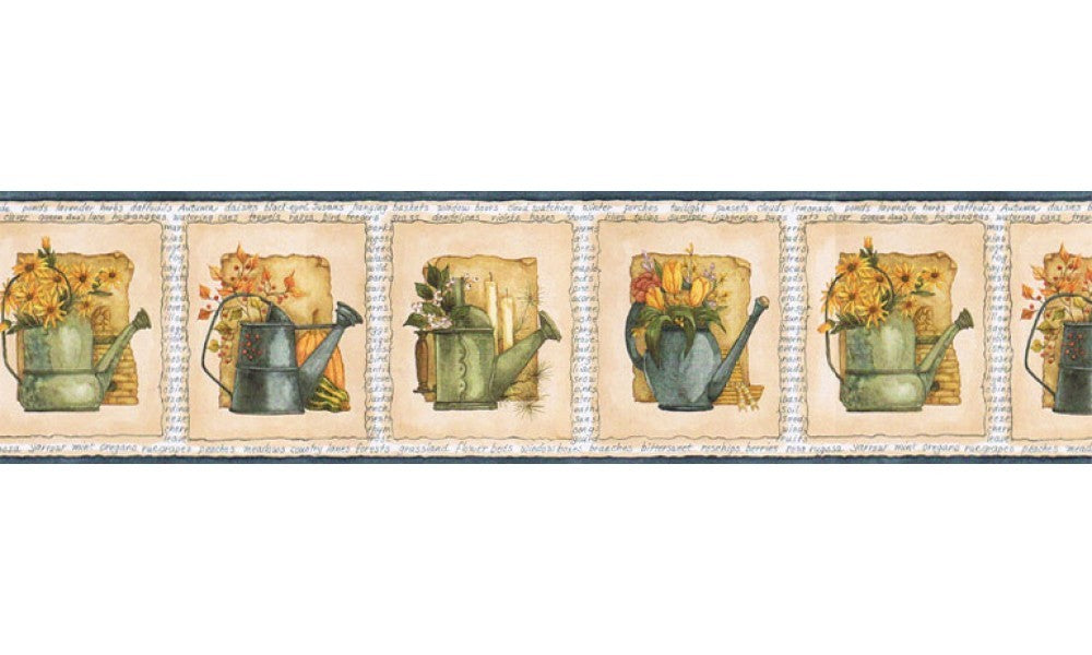 Garden ACS59024B Wallpaper Border