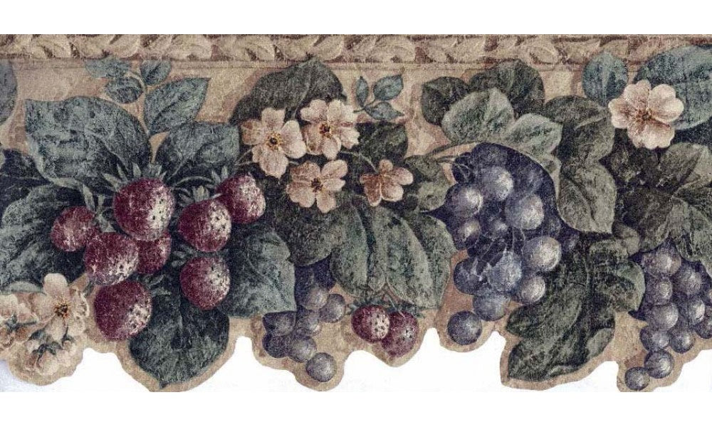 Floral Fruit Acanthus 5811270 Wallpaper Border