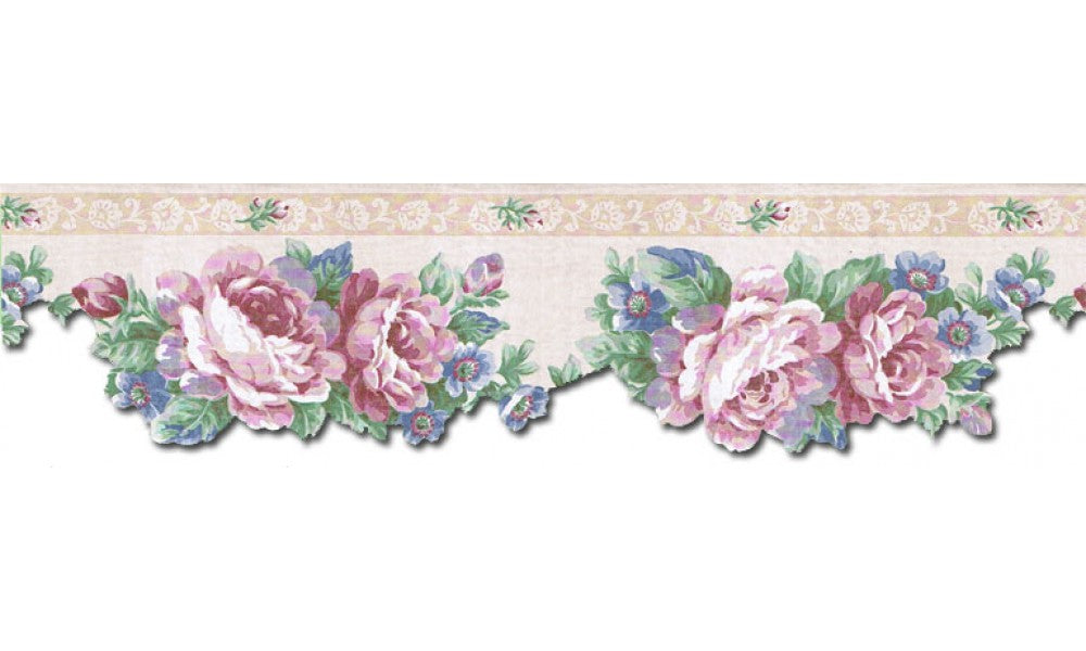 Floral B75754 Wallpaper Border