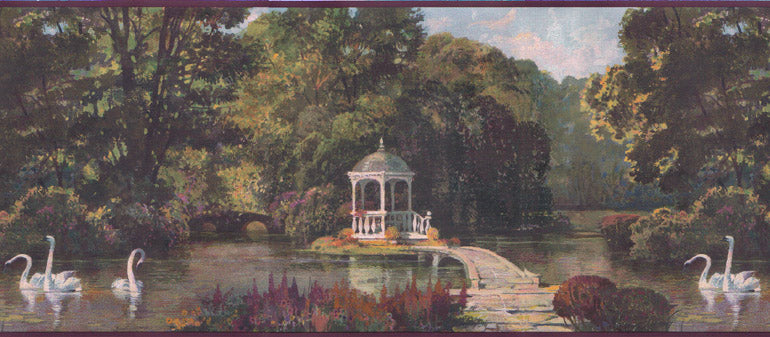 Pond Bower RHB52027 Wallpaper Border