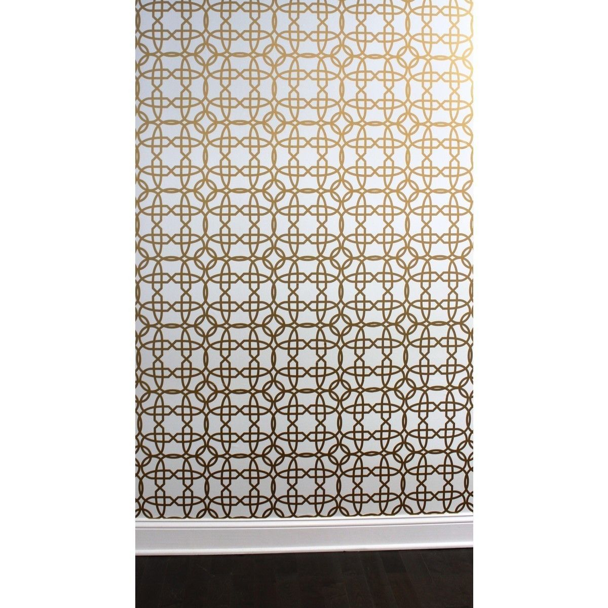 Chainlinx Gold CR445 Self-Adhesive Wallpaper