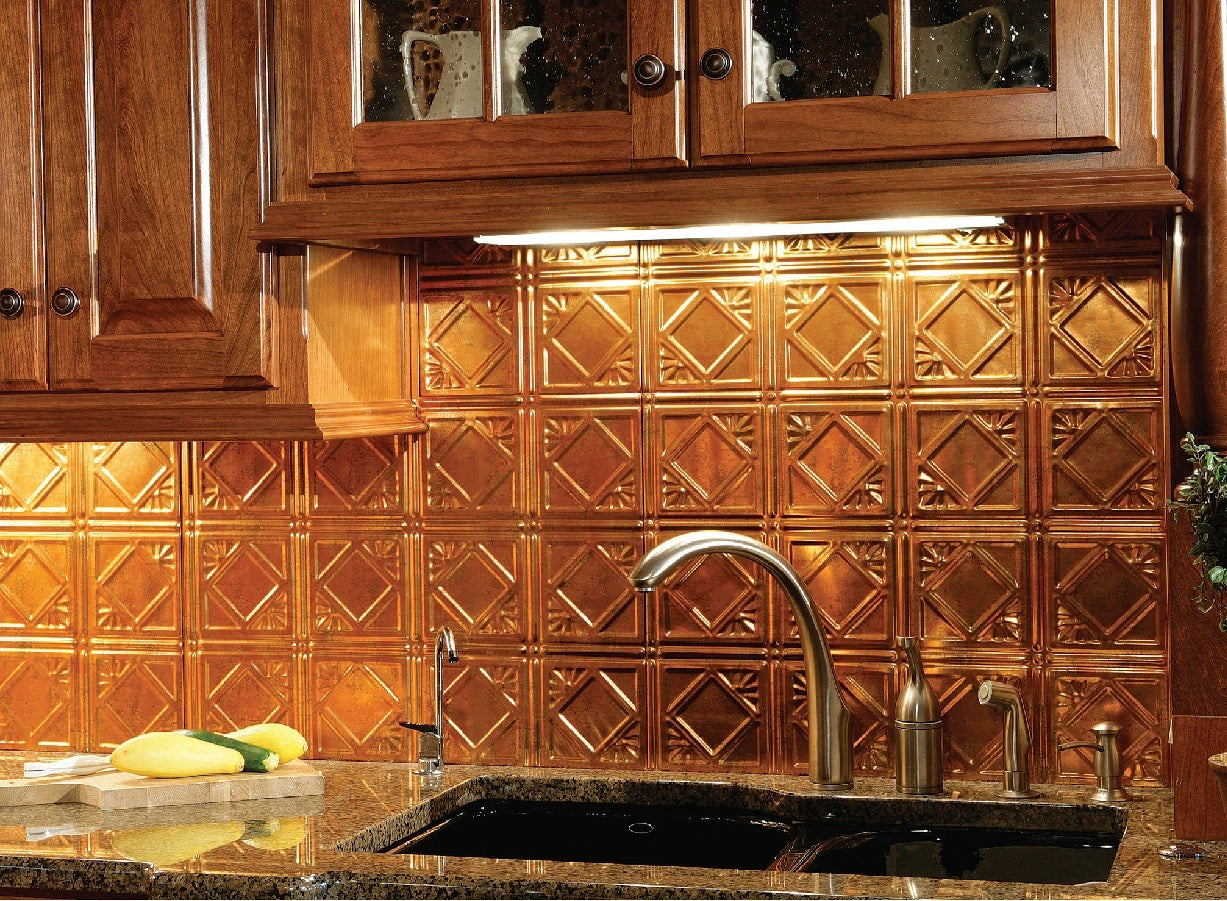 Backsplash Tile Charleston Muted Gold