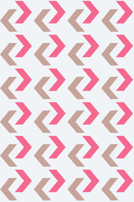 Coral Arrows Wallpaper Panel