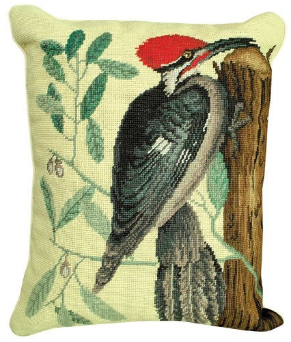 Woodpecker Pileated Decorative Pillow