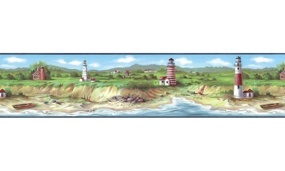 Light House KB75506 Wallpaper Border