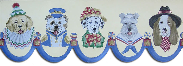 Circus Animal B73567 Wallpaper Border