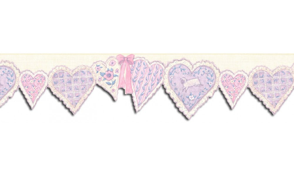 Hearts SU75904DC Wallpaper Border