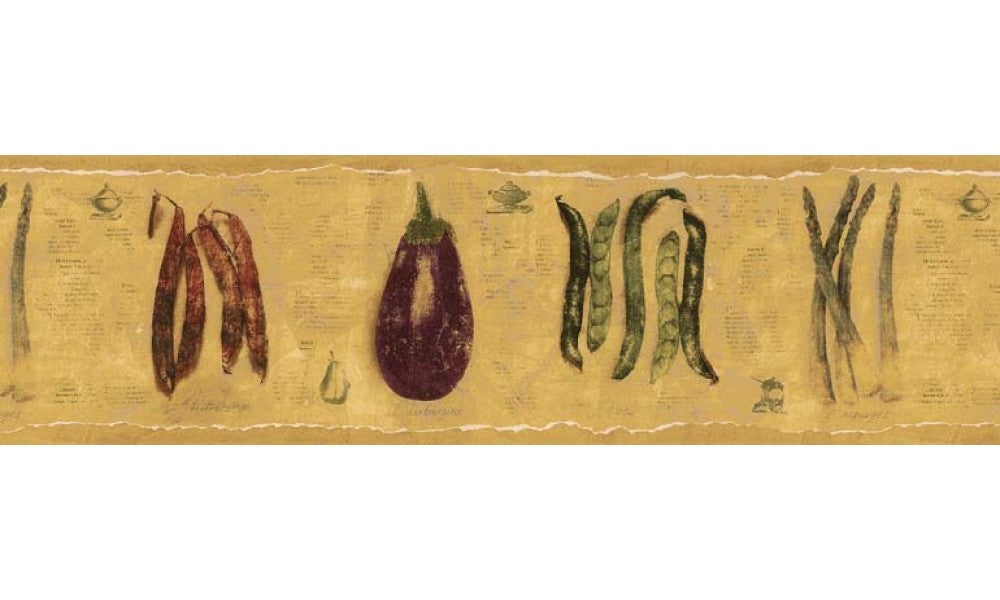 Vegetables B76674 Wallpaper Border