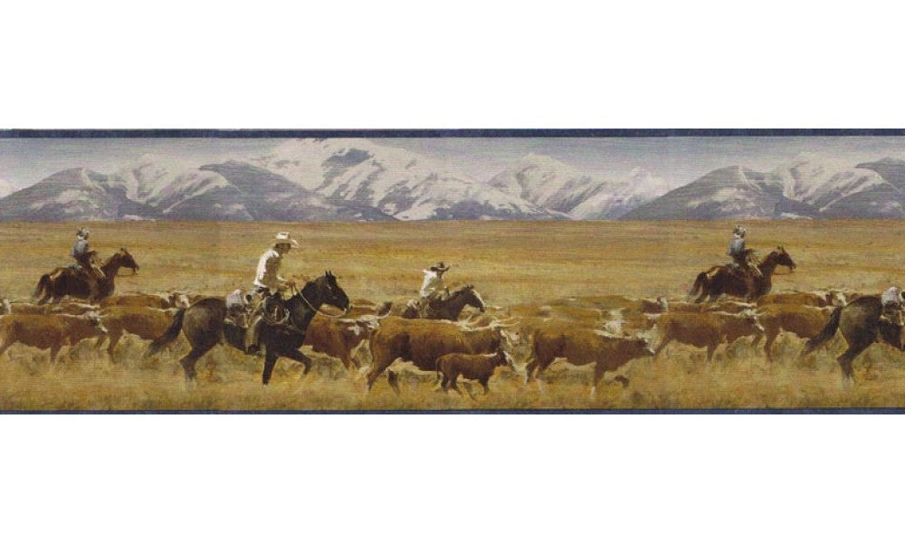 Horses MRL2434 Wallpaper Border