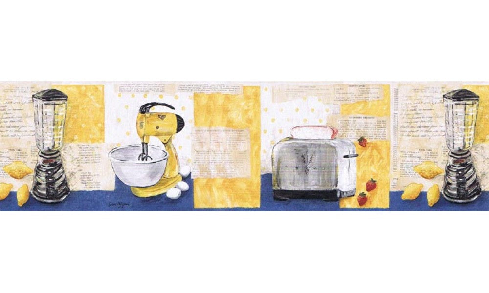 Kitchen KLM43026B Wallpaper Border