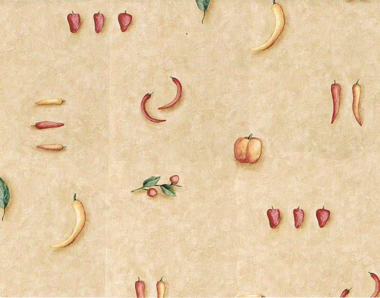 Kitchen Hot Pepper EL49067 Wallpaper