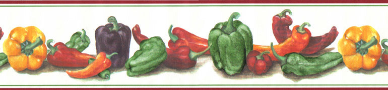 Hot Pepper  7460488 Wallpaper Border