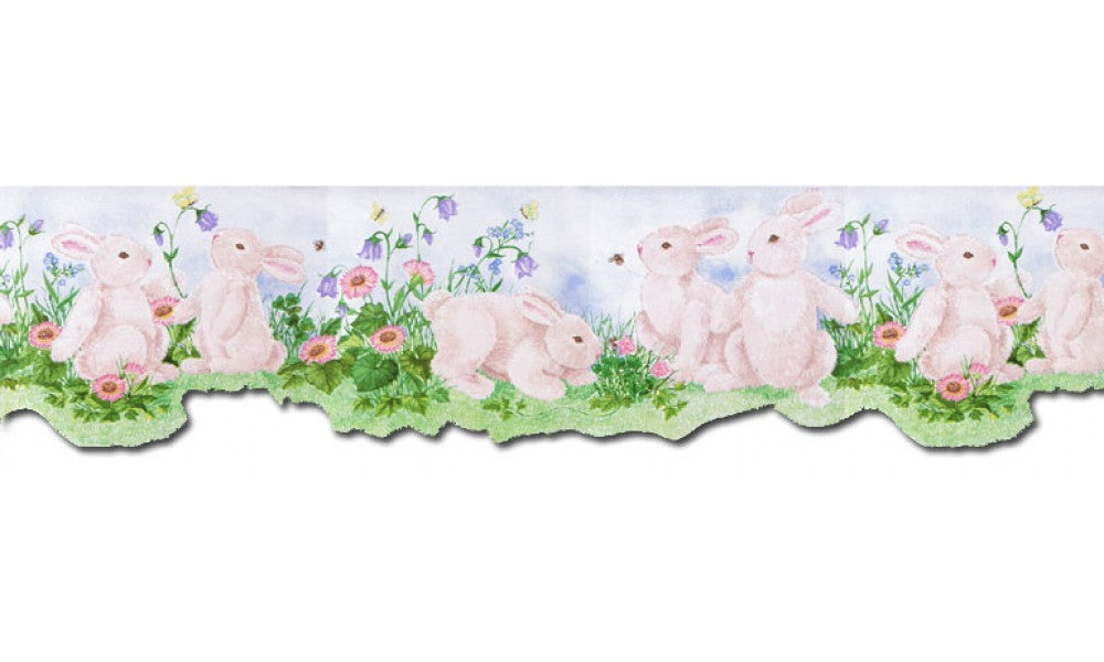 Rabbits B50027 Wallpaper Border