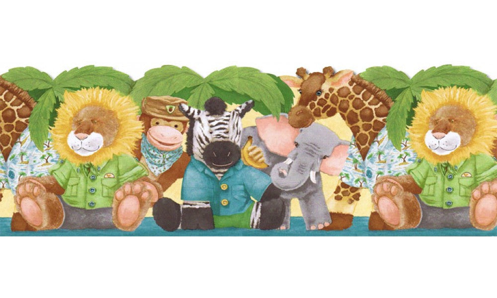Animals JFM2839DB Wallpaper Border