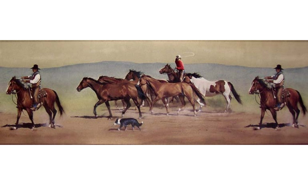 Horses B10030601 Wallpaper Border