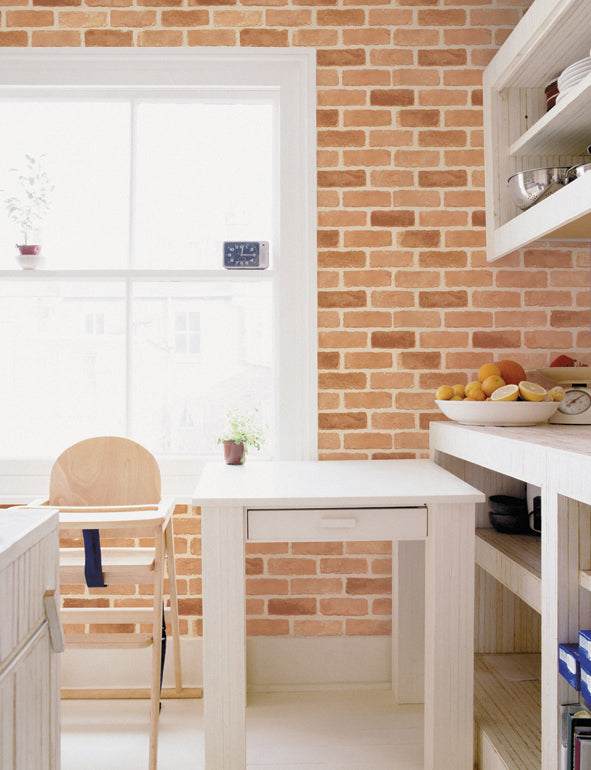 Brick Contact Paper Shelf Liner DBS13GP