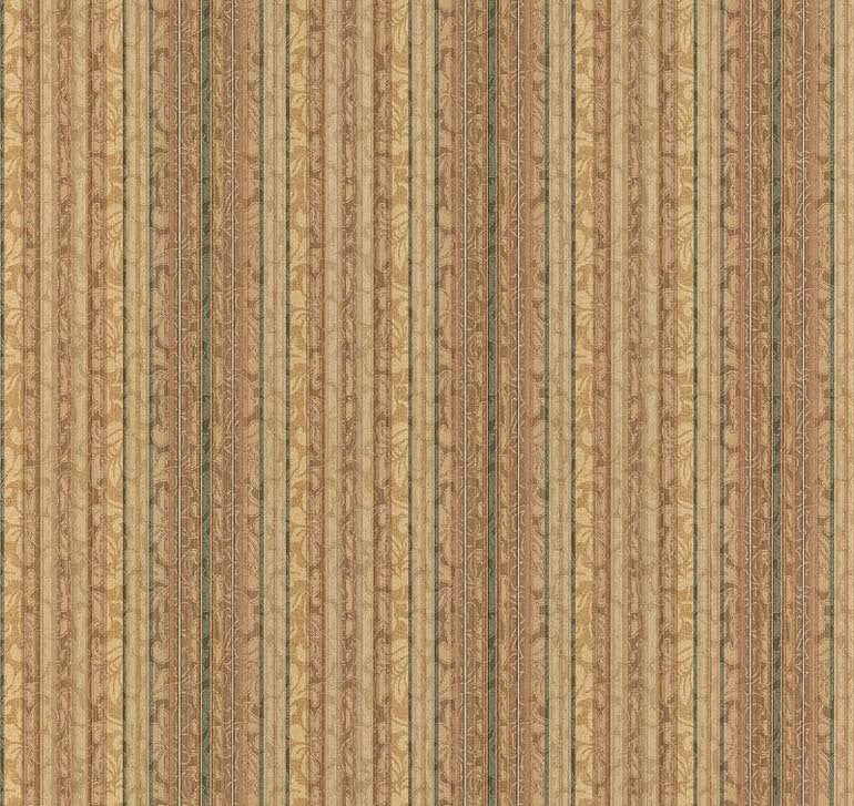 Kitchen Art Scroll Leaves Stripes KA23663 Wallpaper