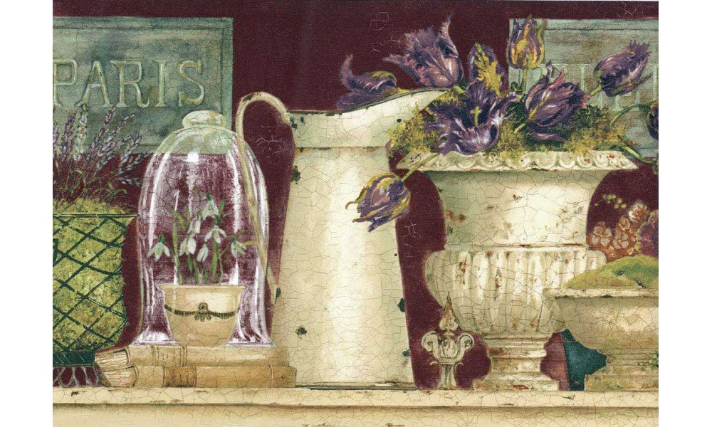 Floral EU4771 Wallpaper Border